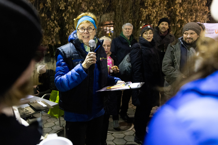 SPORTUNION Perchtoldsdorf Eisschützen Sektionsleiter Stellvertreterin Inge Jaud